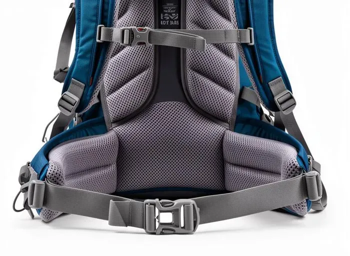 Adjusting a trekking back system