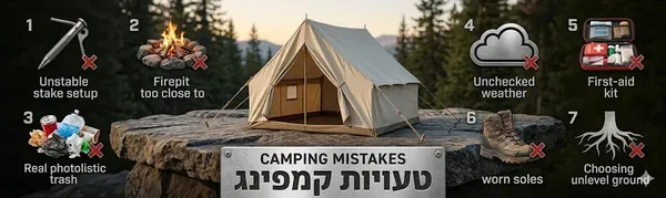 7 Common Camping Mistakes Beginners Make (And How to Avoid Them)