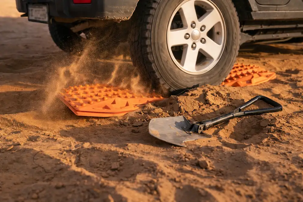 שפאלות ואת חפירה לפנוי מכשולים ויצירת אחיזה