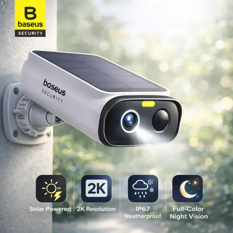 Baseus Security S1 Lite 2K WiFi Solar Camera