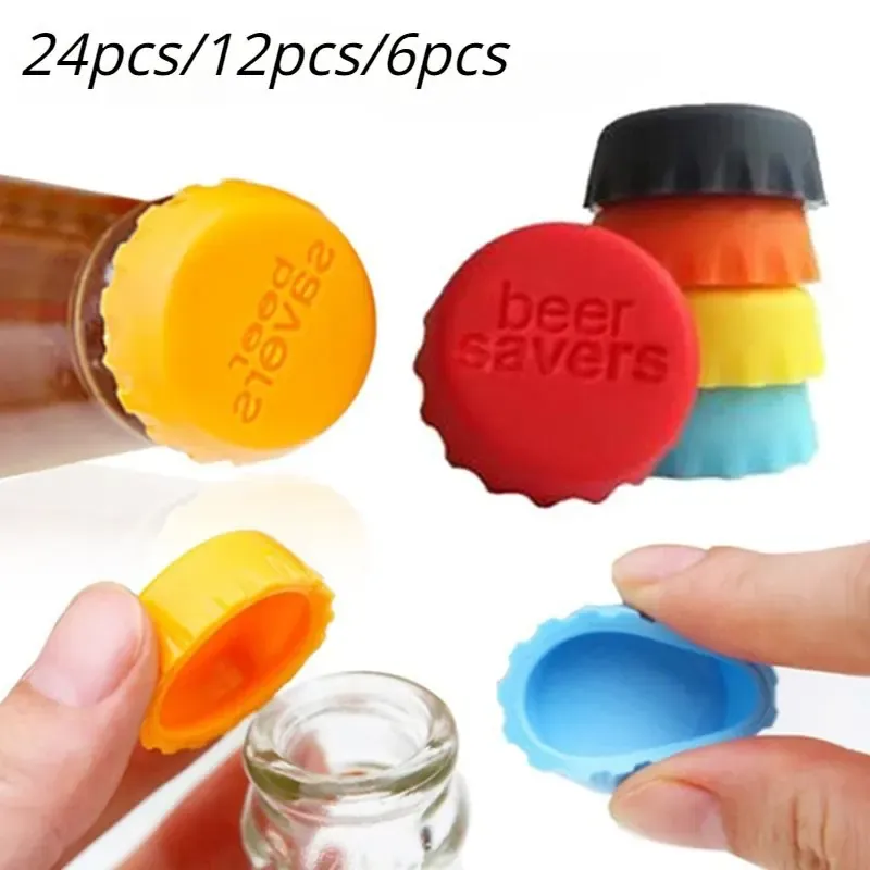 Silicone Bottle Cap Savers Set