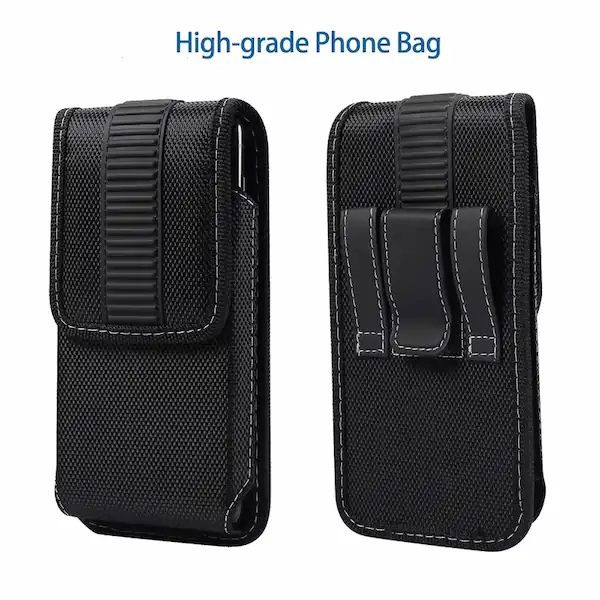 Universal Phone Pouch with Belt Clip – Keeps Everything Secure and Accessible