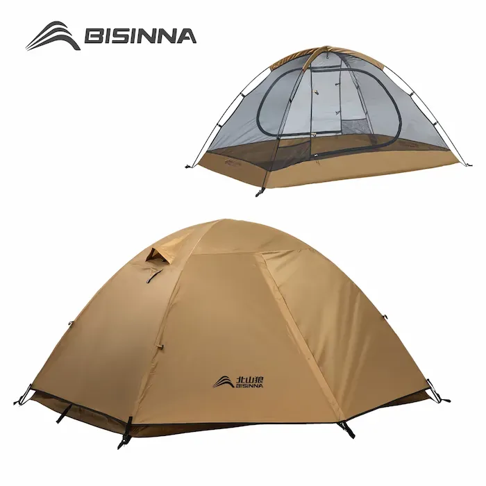 BISINNA 2-Person Camping Tent – Lightweight and Great for Travel
