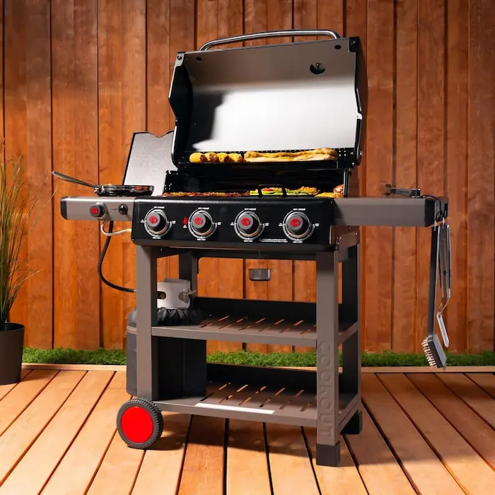 Coleman Cookout 4 Burners Gas Grill + Side Burner
