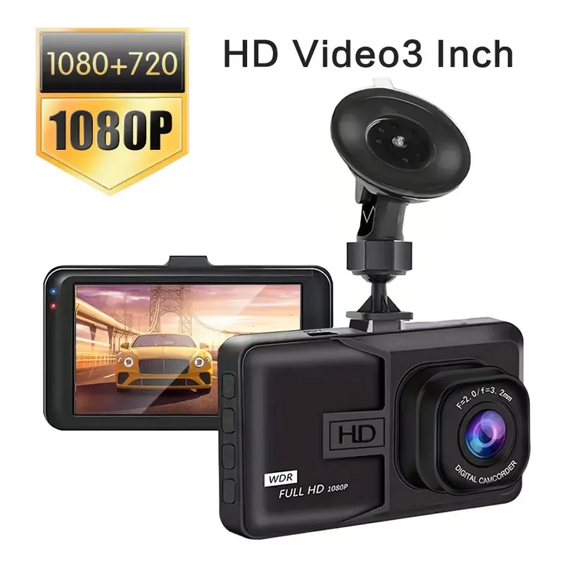 1080P Dashcam + 16GB Memory Card