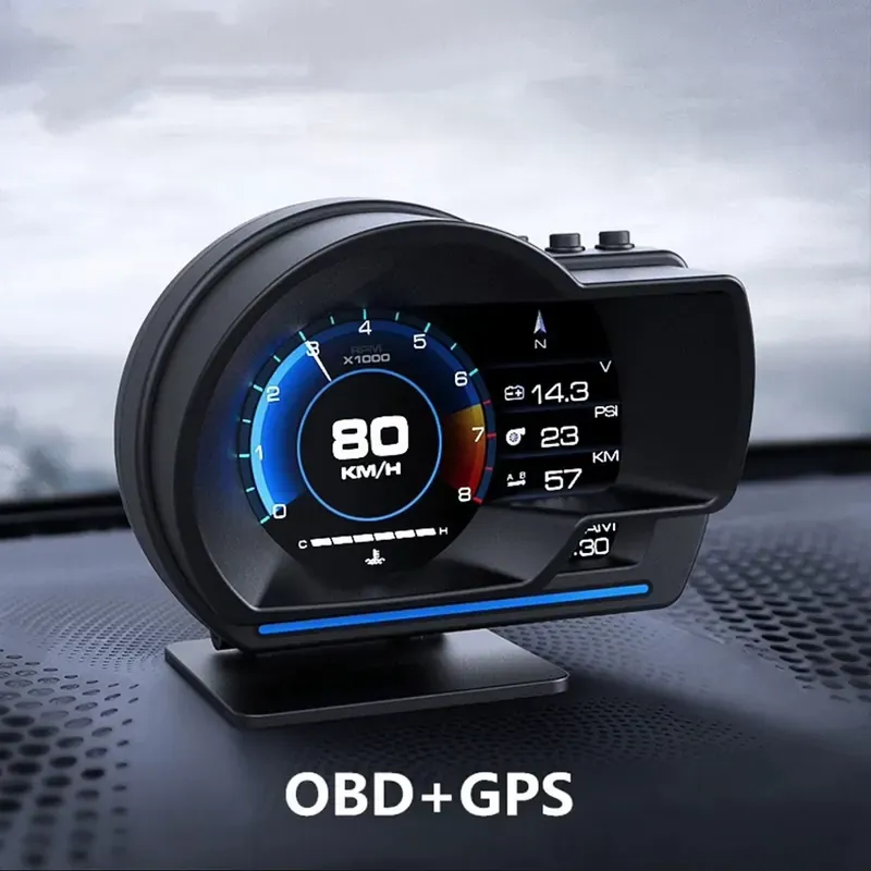Smart HUD Display for Car – OBD + GPS