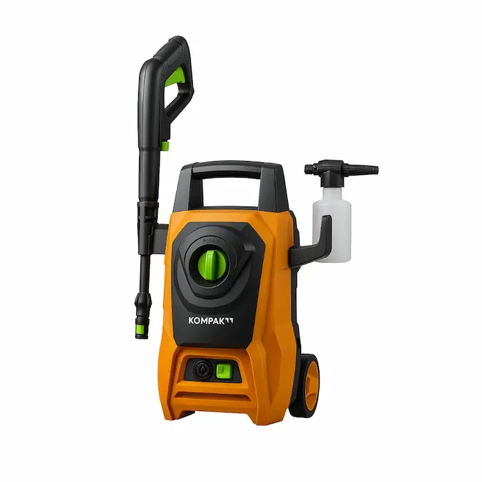 מכונת שטיפה קומפקטית בלחץ 110 באר KOMPAK + מקציף סבון