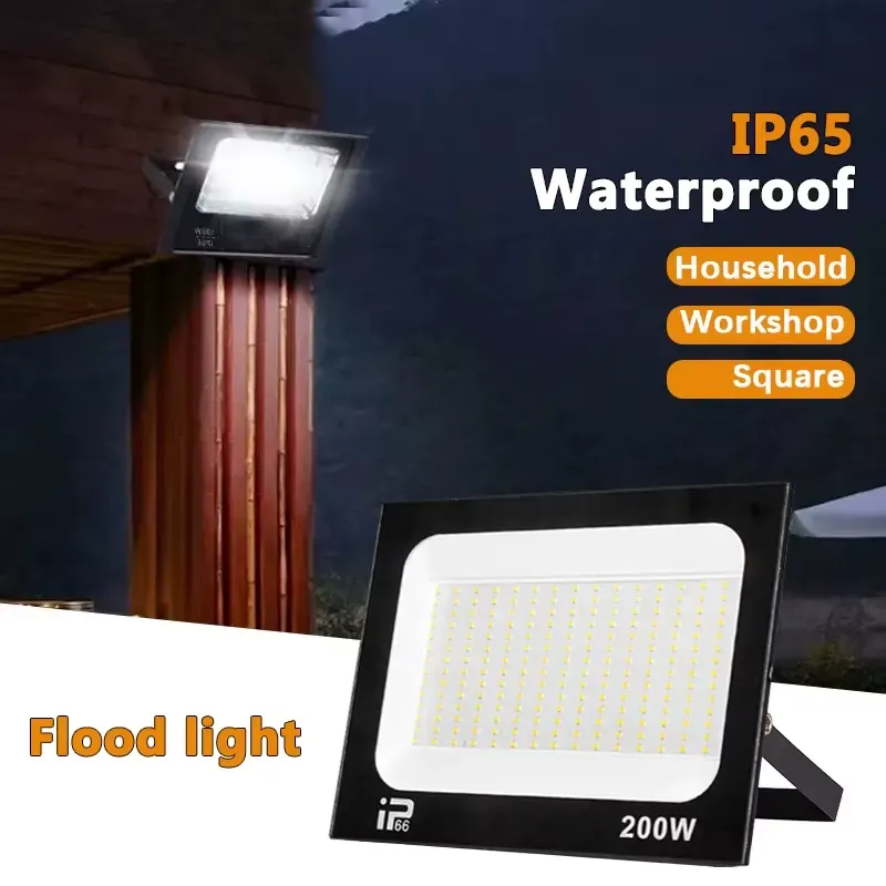 LED Flood Light IP66 Waterproof – 10W to 200W