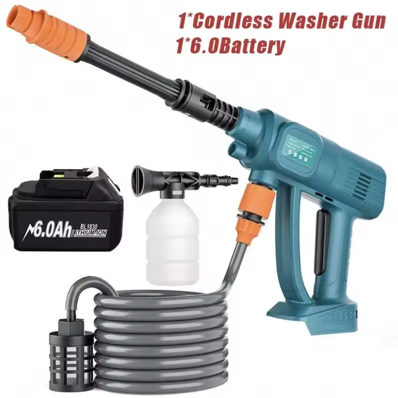 Cordless High-Pressure Washer Gun – Makita 18V Compatible