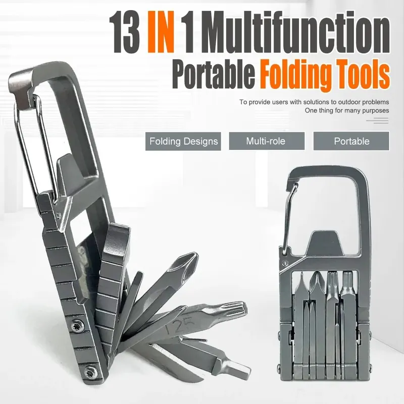 13-in-1 Stainless Steel Multitool