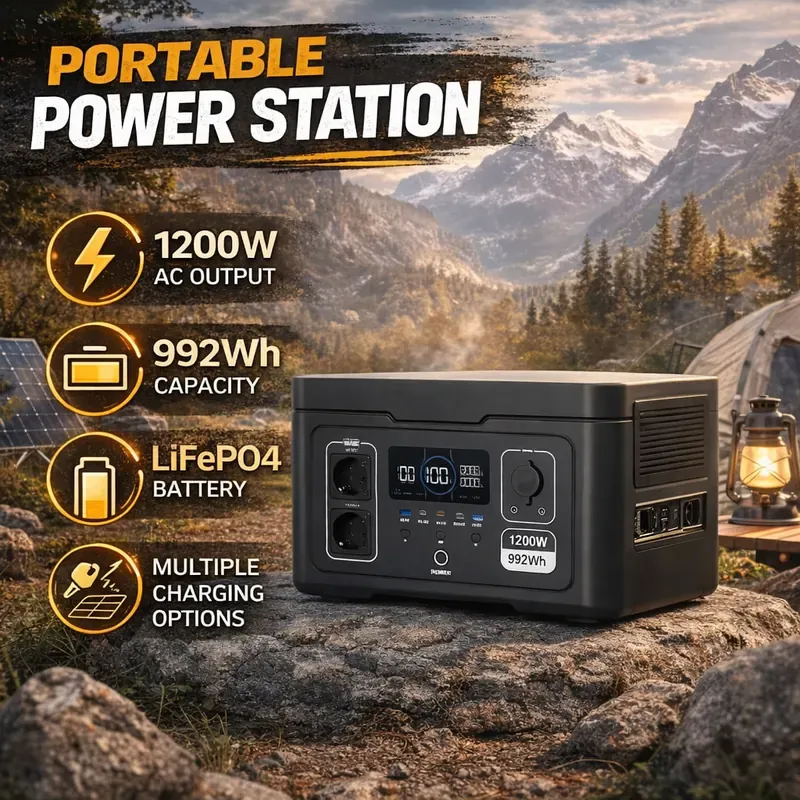 Orly 1200W / 992Wh Portable Power Station