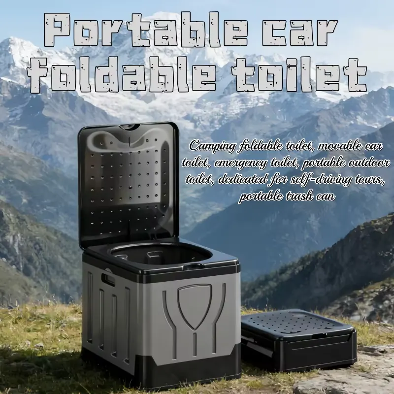 Portable Foldable Camping Toilet