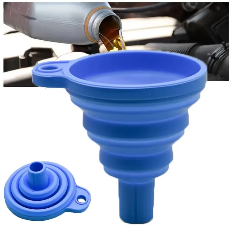 Collapsible Silicone Car Funnel