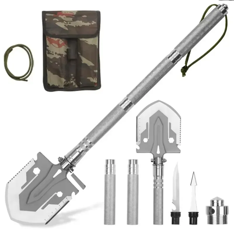 Foldable Tactical Multi-Tool Shovel