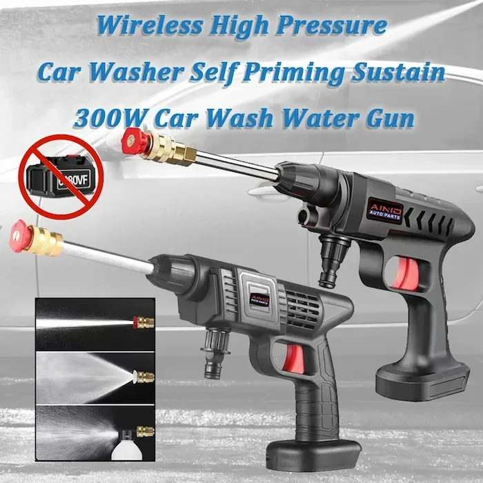 Cordless 60BAR Pressure Washer for Cars